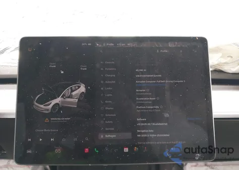 2022 Tesla Model 3 Long Range Dual Motor All-Wheel Drive из США, поврежденный, VIN 5YJ3E1EB5NF254066